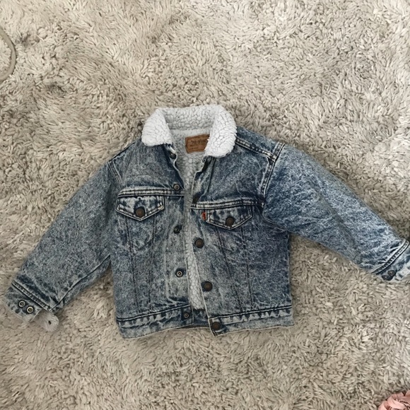 levi's toddler sherpa jacket